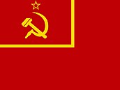 Nově schválená vlajka SSSR z roku 1923