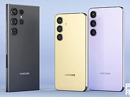 Samsung S24 série (rendery)
