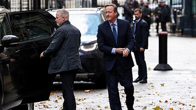 Britsk expremir David Cameron se stal novm ministrem zahrani. (13. listopadu 2023)