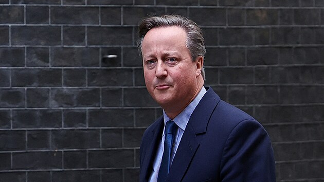 Britský expremiér David Cameron se stal novým ministrem zahraničí. (13. listopadu 2023)