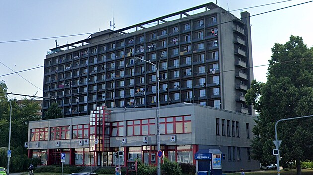 Hotelový dům Hlubina v Ostravě. (14. listopadu 2023)