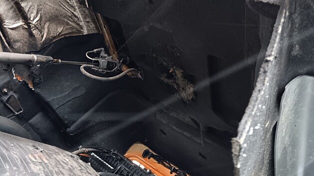 Po��r sypa�e nedaleko Horn� Mal� �py na Trutnovsku (19. listopadu 2023)