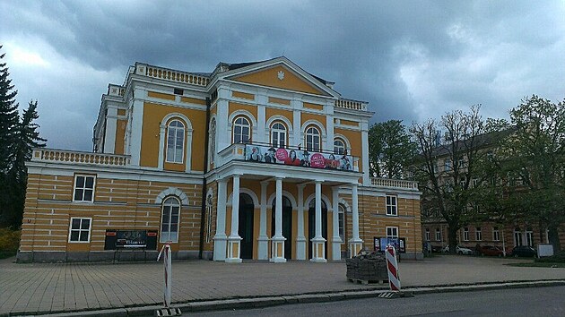 Budova Západočeského divadla Cheb.