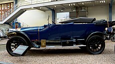 V NTM vystavují auto Benz 16/40 HP ddeka Karla Schwarzenberga z roku 1914