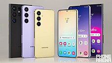 Samsung S24 série (rendery)