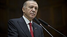 Turecký prezident Recep Tayyip Erdogan (15. listopadu 2023)