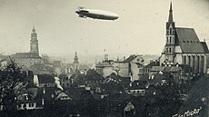 Vzducholo Graf Zeppelin II urit nad eským Krumlovem prolétla, ale tento...
