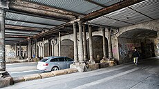 Viadukt v brn�nské K�enové ulici pot�ebuje dal�í opravu. Osobní �elezni�ní...