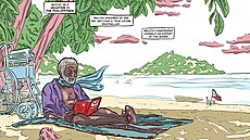 Ukázka komiksu kampan� Europolu �M��e� být na�im novým hrdinou?�, která má...
