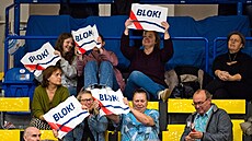 Volejbalová extraliga, SK Volejbal Ústí nad Labem - Dukla Liberec.  Fanouci.