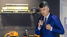 Generální editel Správy eleznic Jií Svoboda  (15. listopadu 2023)