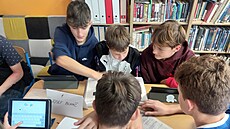 Jedna ze �ty� skupin dostala za úkol vyhledat co nejvíce informací o popraveném...