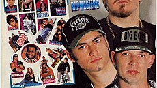 Skupina Rapmasters na obálce asopisu BRAVO (1993)