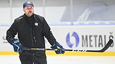 Trenér zlínských hokejistů Jan Srdínko