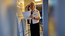Pilot létal u aerolinky 32 let. Rozlouil se dojemným projevem