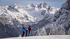 Dachstein West nabízí ly�ování pro celou rodinu