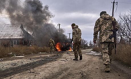 Ukrajinská útoná brigáda Edel&#697;veys v Doncké olbasti (23. listopadu 2023)
