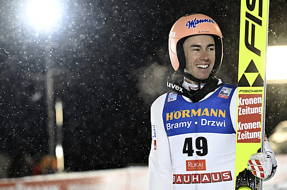 Stefan Kraft, vítz závodu SP ve skocích na lyích v Kuusamu
