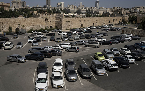 Parkovit v arménské tvrti ve východním Jeruzalém se stalo zdrojem naptí...