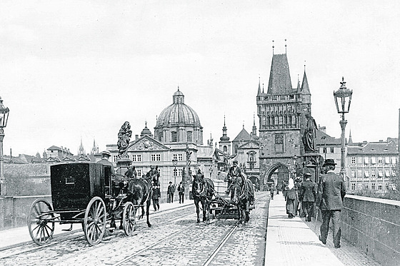 Karlv most v roce 1905