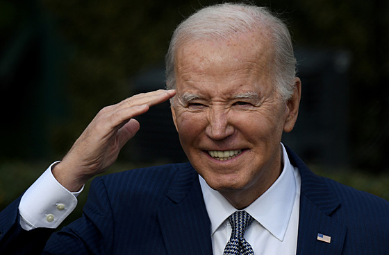 Prezident Joe Biden v den svých 81. narozenin (20. listopadu 2023)