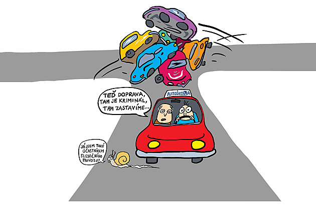 Přejetá bábovka, tlustý učitel, čekání u milenky. Historky z autoškol baví