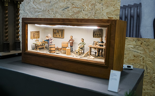 Mechanické Vánoce ukazují pohyblivé betlémy i hračky ze starých časů