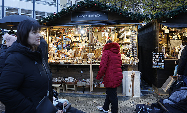 V Brně rozsvítili vánoční strom. Není to krasavec, ale má příběh, říká lesník