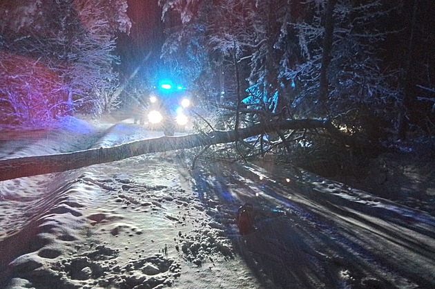Tisíce domácností jsou kvůli větru bez proudu, hlavně na západě a jihu Čech