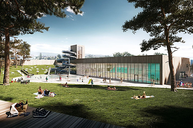 Areál nabídne nkolik vnitních bazén  25metrový, dtský výukový se...