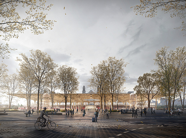 Stavět se nad hlavním nádražím bude, nová čtvrť vznikne při modernizaci nástupišť