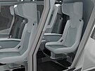 Design kabiny letounu MiYa