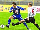 Miloslav Kufa (vlevo) nastupoval b�hem sv� kari�ry i za Jihlavu.