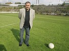 Karel Kroupa na stadionu za Lu��nkami