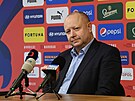 Pedseda Fotbalové asociace R Petr Fousek po jednání výkonného výboru v...