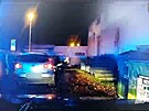Policist� v Ostrav� pron�sledovali zlod�je automobilu.