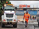 Rekonstrukce atletickho stadionu v karlovarskch Tuhnicch, kter zaala v...