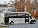 Nov CNG autobusy od vrobc Roero a SOR Libchvany v arelu parkovit u...