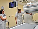 Nov� diagnostick� p��stroj v karlovarsk� nemocnici.