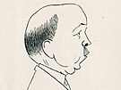 Inspirací pro autora pamtní desky byl i Kalábv portrétem od Adolfa...