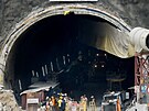 Záchrana dlník uvázlých v tunelu na severu Indie (28. listopadu 2023)