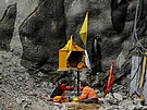 Záchrana dlník uvázlých v tunelu na severu Indie (28. listopadu 2023)