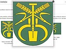 Znak obce Velt�e