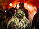 Na Vstaviti v Holeovicch se konala Krampus show (26. listopadu 2023)