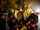 Na V�stavi�ti v Hole�ovic�ch se konala Krampus show (26. listopadu 2023)