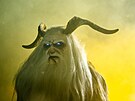 Na V�stavi�ti v Hole�ovic�ch se konala Krampus show (26. listopadu 2023)