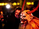 Na V�stavi�ti v Hole�ovic�ch se konala Krampus show (26. listopadu 2023)