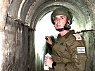 Izraelská armáda ukázala, jak funguje tunel Hamásu