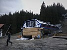 Na B�l� u� testuj� novou lanovku. Ta za�ne ly�a�e vozit v prosinci.
