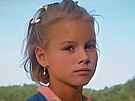 Patricie Pagáová (tenkrát Solaíková) v seriálu Ran U Zelené sedmy (2000)